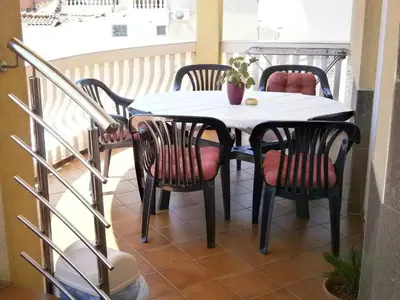 Balkon ili terasa u objektu Beautiful holiday apartment Sanela for relaxed vacation