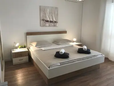 Krevet ili kreveti u jedinici u objektu Apartment & Rooms Riva