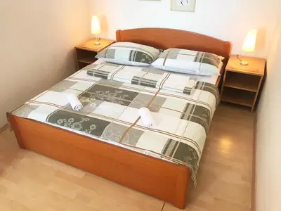 Krevet ili kreveti u jedinici u objektu Apartment & Rooms Riva