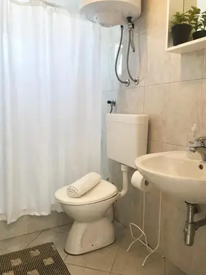 Kupaonica u objektu Apartment & Rooms Riva