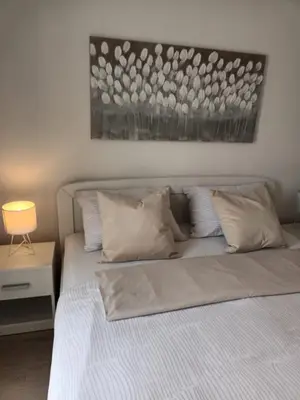 Krevet ili kreveti u jedinici u objektu Apartment & Rooms Riva