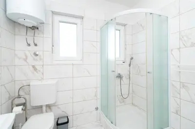 Kupaonica u objektu Apartment Summerteracea