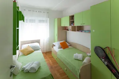 Krevet ili kreveti u jedinici u objektu Superstar apartment