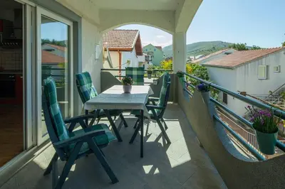 Balkon ili terasa u objektu Superstar apartment