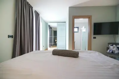 Krevet ili kreveti u jedinici u objektu Villa Terrazza