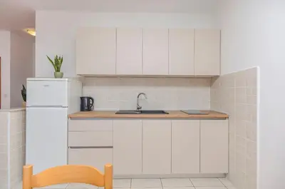 Kuhinja ili čajna kuhinja u objektu Apartments Sabina