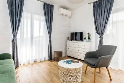 TV i/ili zabavni centar u objektu Apartments Tanya