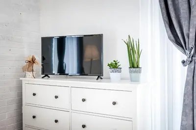 TV i/ili zabavni centar u objektu Apartments Tanya