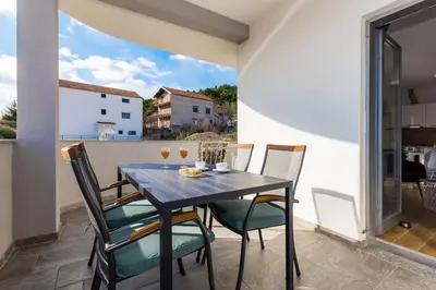 Balkon ili terasa u objektu Apartments Tanya