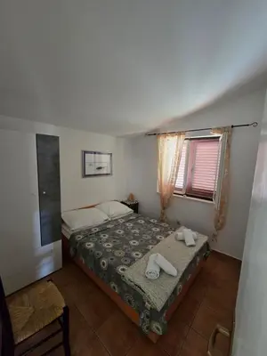 Krevet ili kreveti u jedinici u objektu Apartmani Nika
