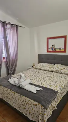 Krevet ili kreveti u jedinici u objektu Apartmani Nika