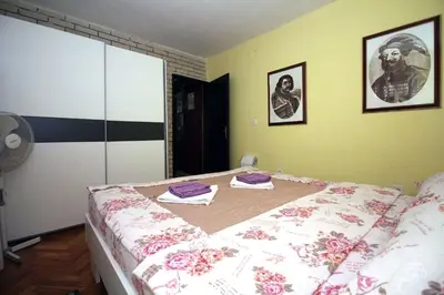 Krevet ili kreveti u jedinici u objektu House Ante