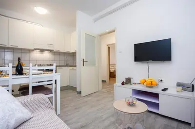 Kuhinja ili čajna kuhinja u objektu Apartment Marsela
