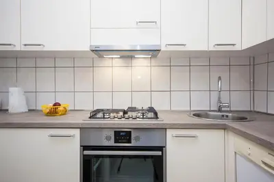 Kuhinja ili čajna kuhinja u objektu Apartment Marsela