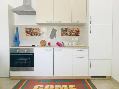 Kuhinja ili čajna kuhinja u objektu Villa Sole Tisno