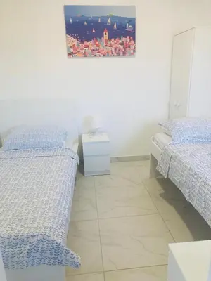 Krevet ili kreveti u jedinici u objektu Villa Sole Tisno