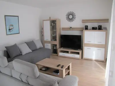 TV i/ili zabavni centar u objektu Apartments Fantasy