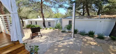 Vrt u objektu Mobile home Andreana