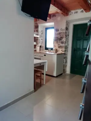 Kuhinja ili čajna kuhinja u objektu Krka Waterfalls Stonehouse Roko