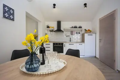 Kuhinja ili čajna kuhinja u objektu Apartments Tonia