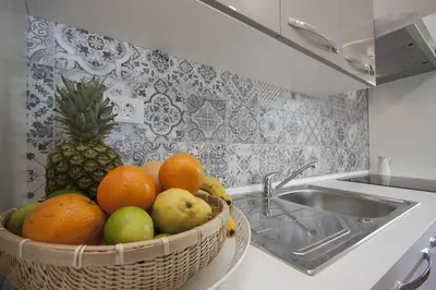 Kuhinja ili čajna kuhinja u objektu Apartments Tonia