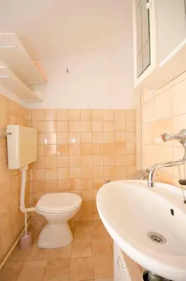 Kupaonica u objektu Apartments Sunset beach