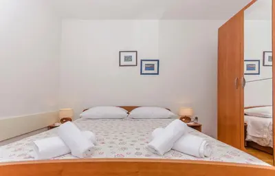 Krevet ili kreveti u jedinici u objektu Apartments Bella Vista