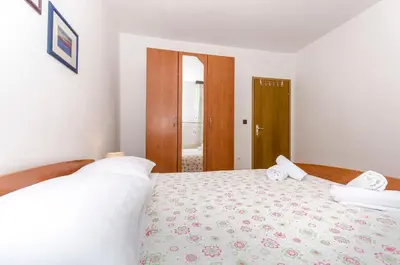 Krevet ili kreveti u jedinici u objektu Apartments Bella Vista
