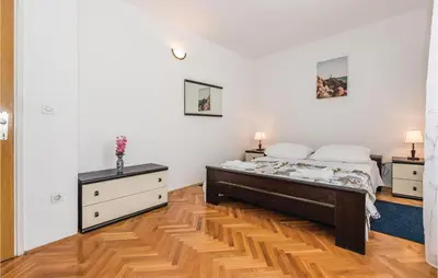 Krevet ili kreveti u jedinici u objektu Three-Bedroom Apartment In Sibenik