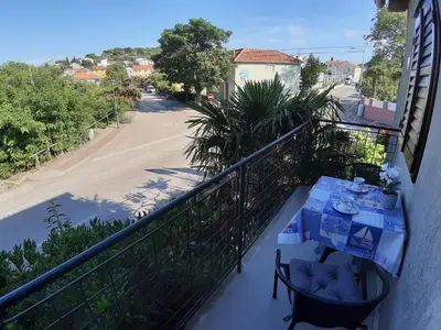 Balkon ili terasa u objektu Apartman Sunce