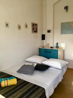Krevet ili kreveti u jedinici u objektu Penthouse Mopy