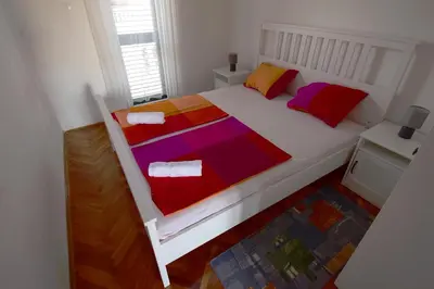 Krevet ili kreveti u jedinici u objektu Apartmani Barba
