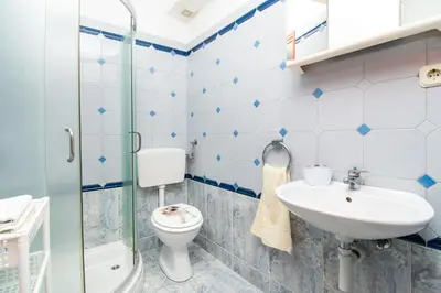 Kupaonica u objektu Apartment Den