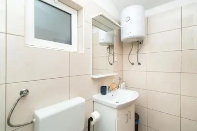 Kupaonica u objektu Apartment Den