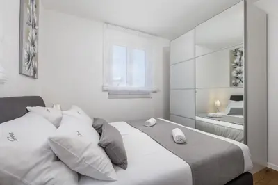 Krevet ili kreveti u jedinici u objektu Luxury Apartment Joo & Joo