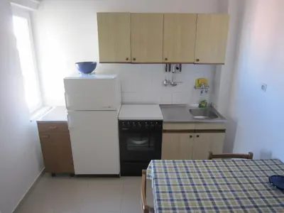 Kuhinja ili čajna kuhinja u objektu Villa Lucia premium rooms