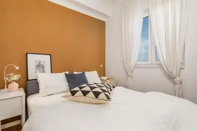 Krevet ili kreveti u jedinici u objektu Penthouse SeaByMe with 2 Terraces
