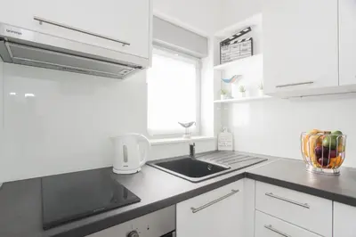 Kuhinja ili čajna kuhinja u objektu Apartment Movie