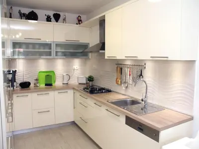 Kuhinja ili čajna kuhinja u objektu Apartment with Terrace