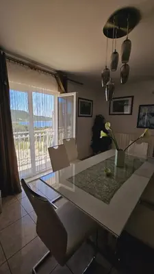TV i/ili zabavni centar u objektu Apartment house Berry