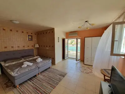 Krevet ili kreveti u jedinici u objektu Holiday house Bridge
