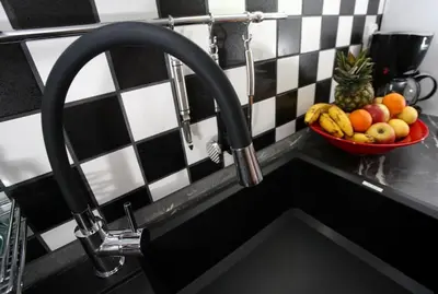 Kuhinja ili čajna kuhinja u objektu Modern Apartment in Primošten