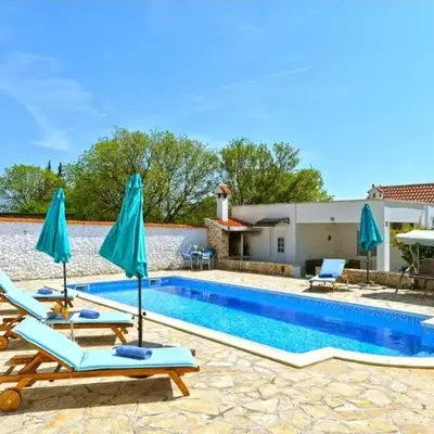 Family-friendly holiday home with private pool near Vodice