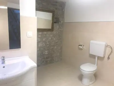 Kupaonica u objektu Bounty Apartments