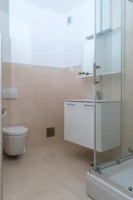 Kupaonica u objektu Bounty Apartments