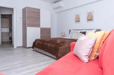 Krevet ili kreveti u jedinici u objektu Bounty Apartments