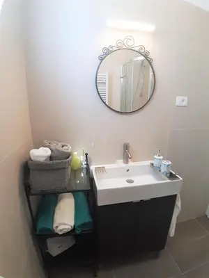 Kupaonica u objektu Apartment Svetac - beautiful sea and islands view