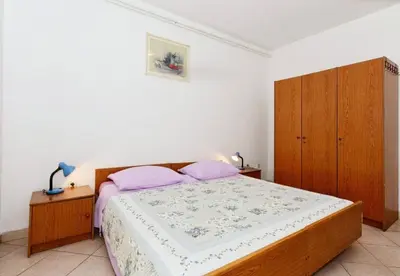 Krevet ili kreveti u jedinici u objektu Apartments Snjeza