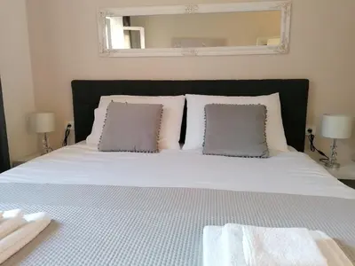 Krevet ili kreveti u jedinici u objektu Apartman Luna