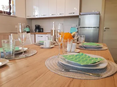Kuhinja ili čajna kuhinja u objektu Apartment Maslina